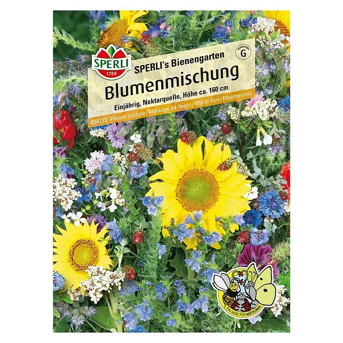 Sperli Wildblumensamen - Bienengarten, 10 m² - Vorderansicht