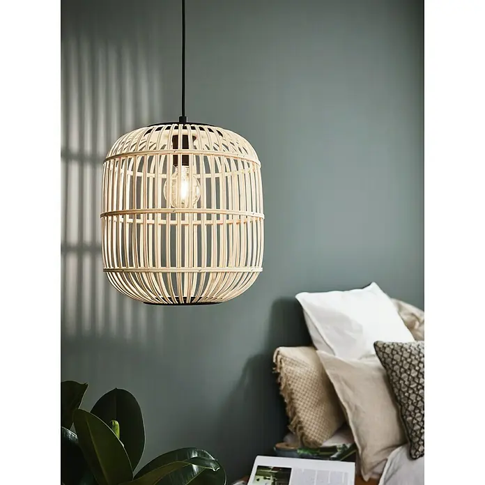 Eglo Bordesley Lámpara colgante redonda - Ø x Al: 350 mm x 110 cm
