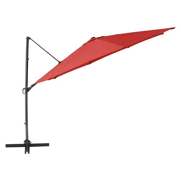 Sunfun Ampelschirm Florenz - Chili, Durchmesser: 350 cm
