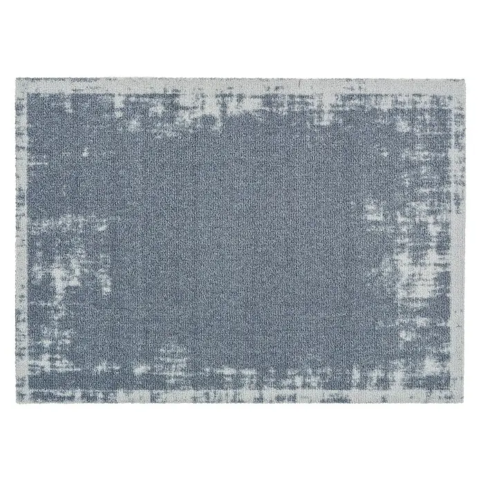 Astra Miabella Sauberlaufmatte Unibordüre - Blaugrau, 50 x 70 cm, 100 % Polyamid - Ansicht von oben