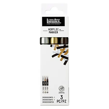 Liquitex Professional Set markera Paint Marker Irisierend