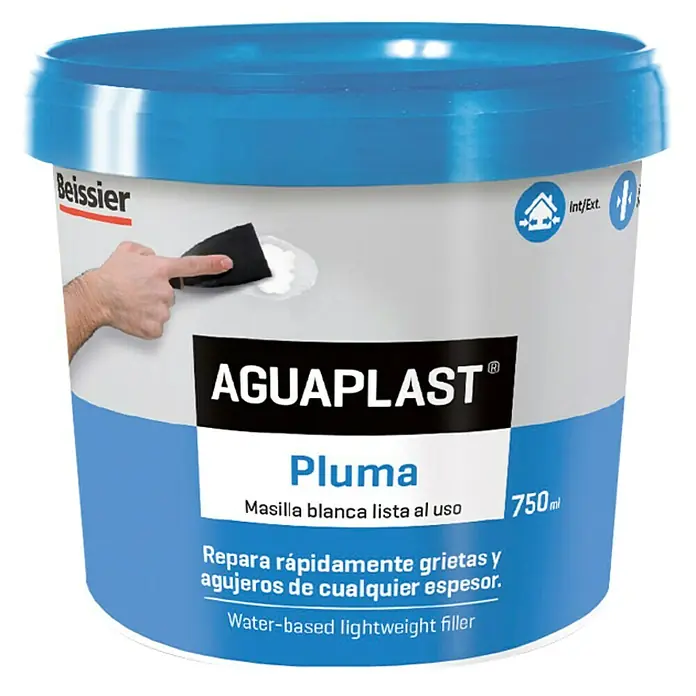 Beissier Aguaplast Masilla Pluma - 750 ml