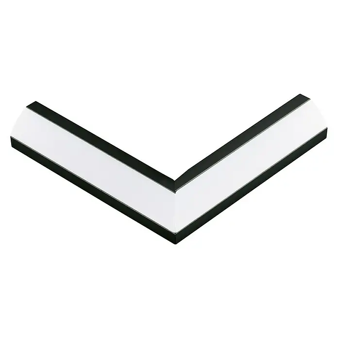 Eglo Eckverbinder Corner Profile 2 - Schwarz, 11 cm, Aluminium - Vorderansicht