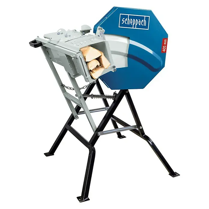 Scheppach Preklopna kružna pila HS410 - Priključna snaga: 2,2 kW, Promjer lista pile: 405 mm - Pogled sprijeda