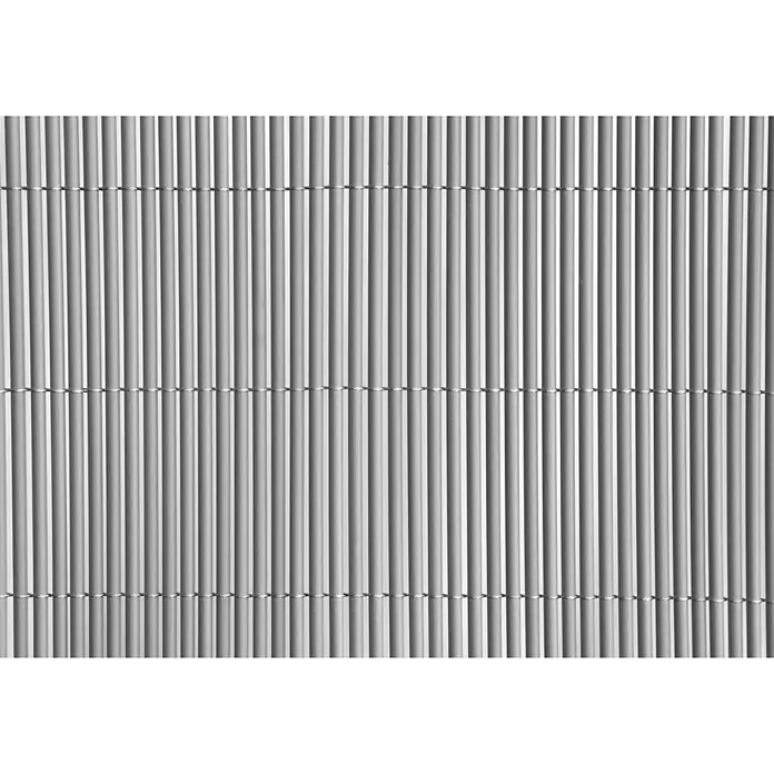 Sichtschutzmatte - 300 x 180 cm, Kunststoff, Silber - Detailaufnahme