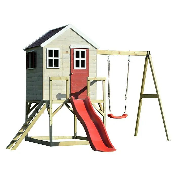 Wendi Toys Spielhaus Elefant - 330 x 350 cm - Linke Seitenansicht