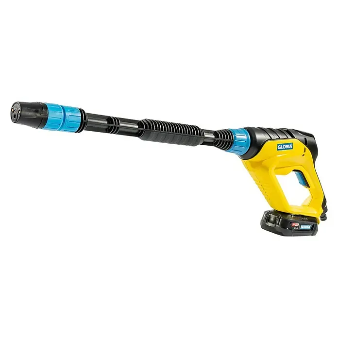 Gloria Druckreiniger MultiJet - 18 V, Li-Ionen, 1 Akku, Max. Druck: 24,9 bar