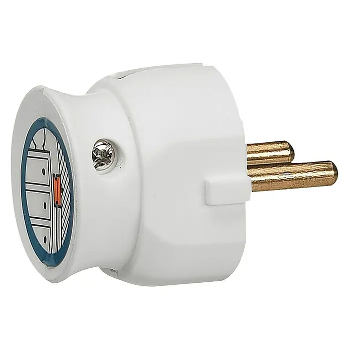 Legrand Clavija - Blanco, Plástico, IP20