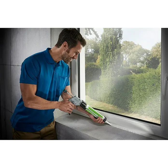 Wolfcraft Kartuschenpresse MG 611 - Geeignet für: Acryl - Anwendungsbeispiel