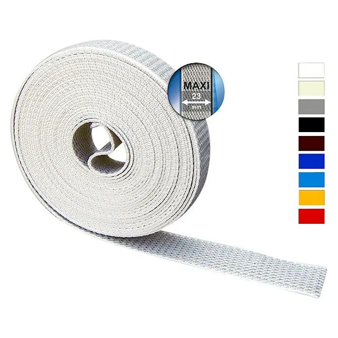 Schellenberg Rollladengurt - Braun, Länge: 6 m, Gurtbreite: 23 mm