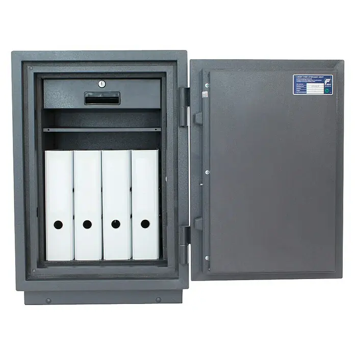 Rottner Feuerschutztresor Sydney - 47,5 x 48,5 x 71,5 cm, Elektronisches Zahlenschloss, 55 l