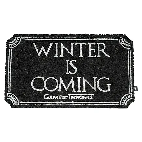 Felpudo de coco Winter is coming