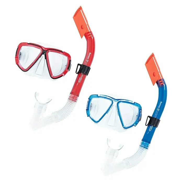 Bestway Set de buceo Black Stripe - Policarbonato