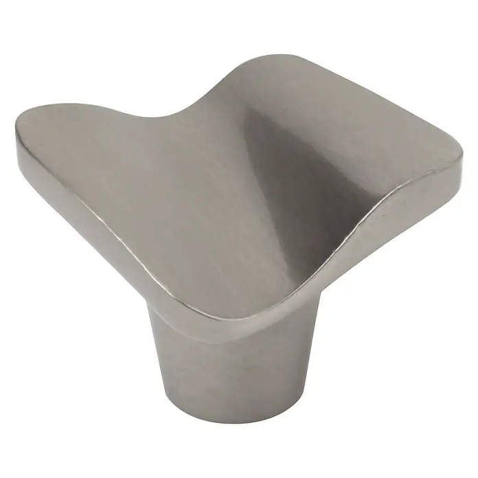 Rei Set de pomos para muebles - 4 pzs., Ø x Al: 33 x 32 mm, Aluminio
