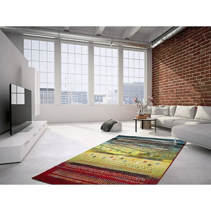 Kayoom Kurzflorteppich Trinidad II - Multi, 170 x 120 cm - Stimmungsaufnahme