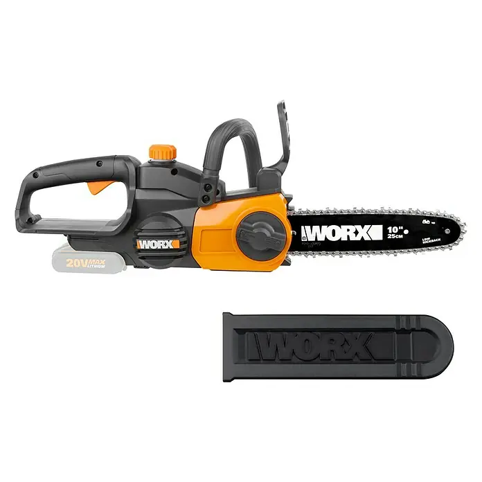 Worx Akku-Kettensäge WG322E.9 - 20 V, Li-Ionen, Ohne Akku, Schwertlänge: 25 cm - Vorderansicht