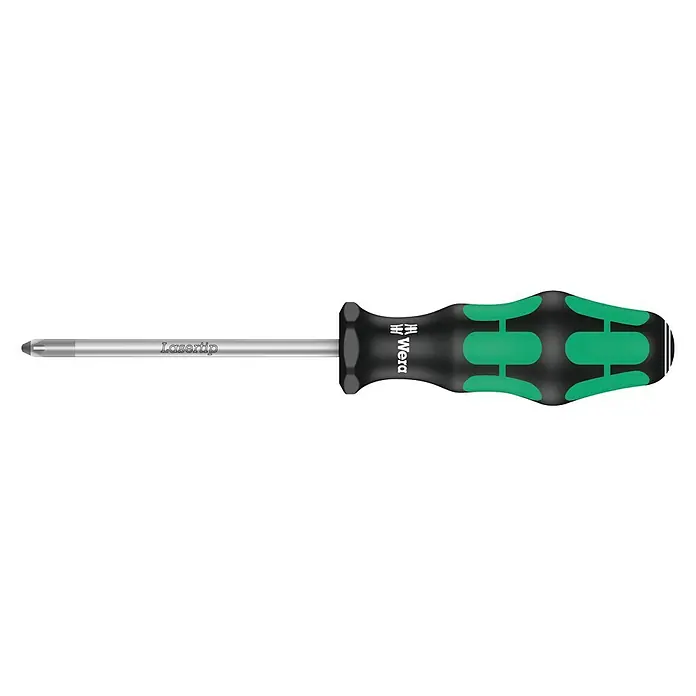 Wera Kraftform Plus Odvijač 355 - PZ 2, 100 mm - Pogled sprijeda