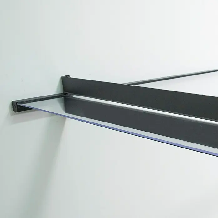 Solid Elements Nadstrešnica za vrata Louisa - 2.055 x 940 x 140 mm, Boja nosača: Antracit siva