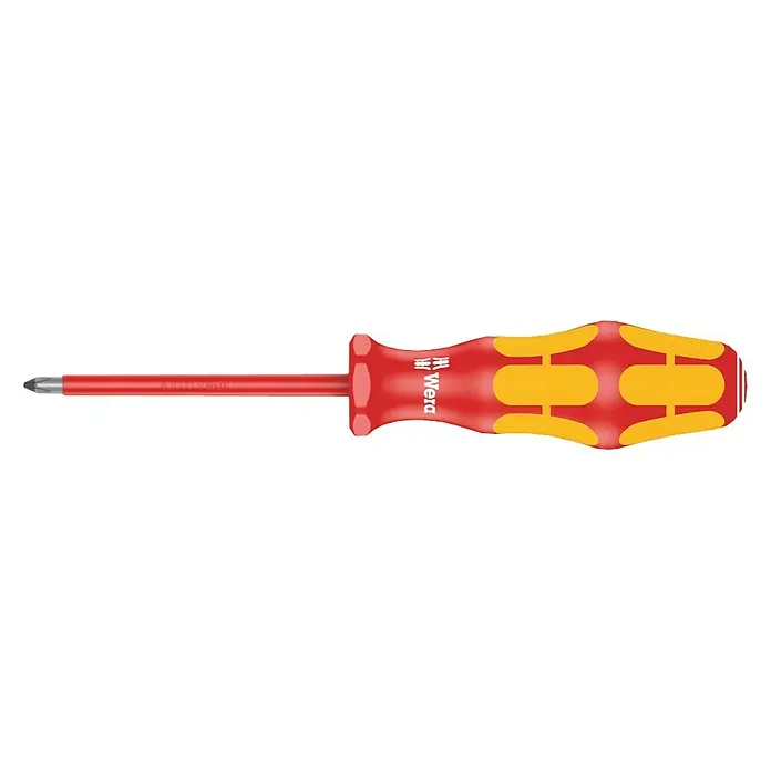 Wera Kraftform Plus VDE Odvijač VDE 162 i - PH 1, 80 mm - Pogled sprijeda