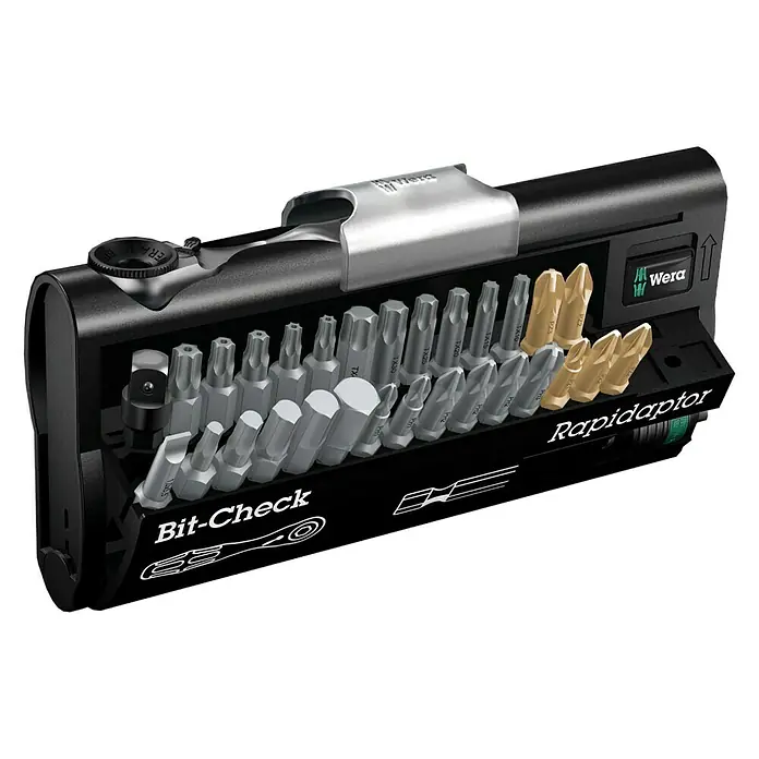 Wera Premium Plus Set bitova i račna Bit Check BR 30 - 31 -dij. - Pogled sprijeda