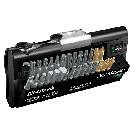 Wera Premium Plus Set bitova i račna Bit Check BR 30