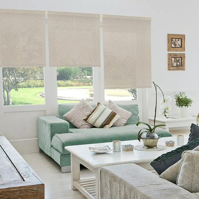 Viewtex Estor enrollable Crepe - An x Al: 105 x 250 cm, Cappuccino