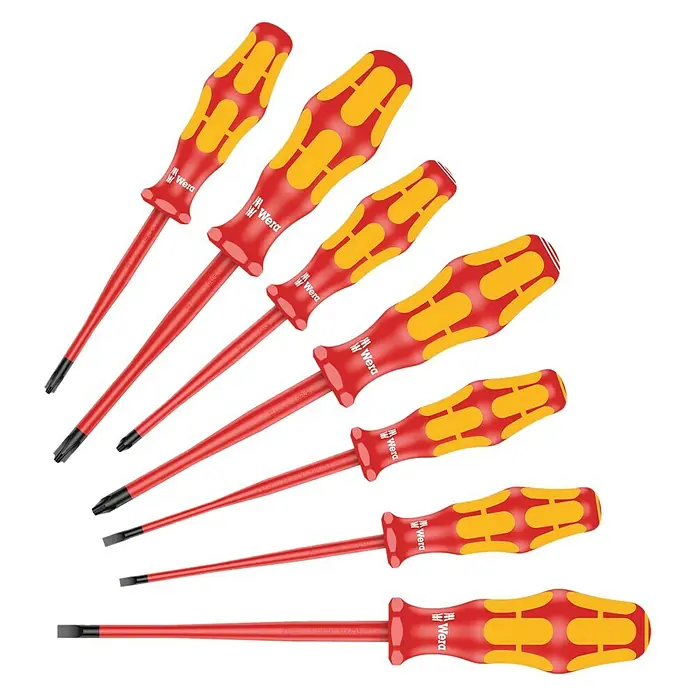 Wera Kraftform Plus Set odvijača - 7 -dij. - Pogled sprijeda