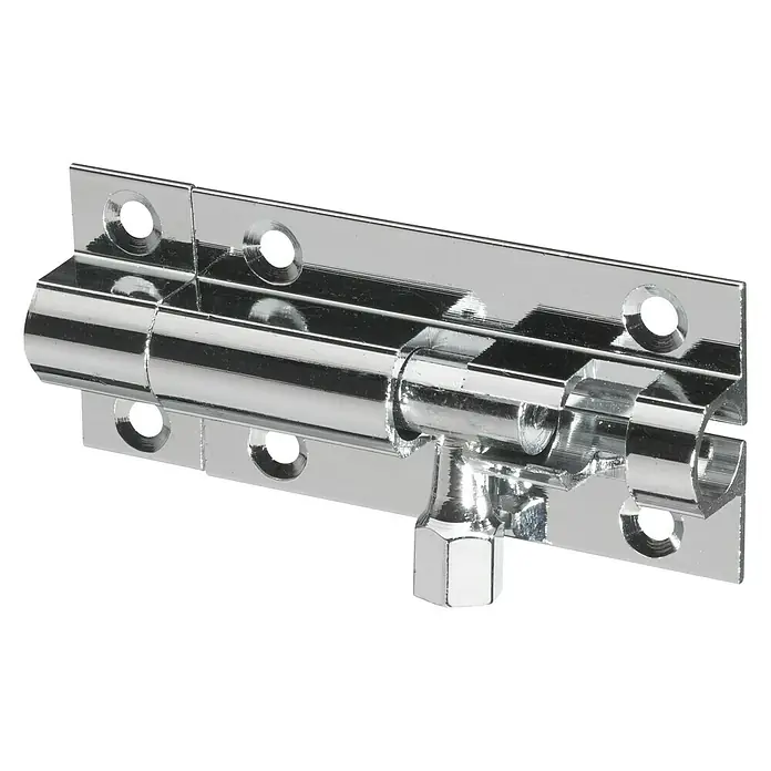 Abus Riegel - Länge: 50 mm, DIN Anschlag: Universell einsetzbar, Silber