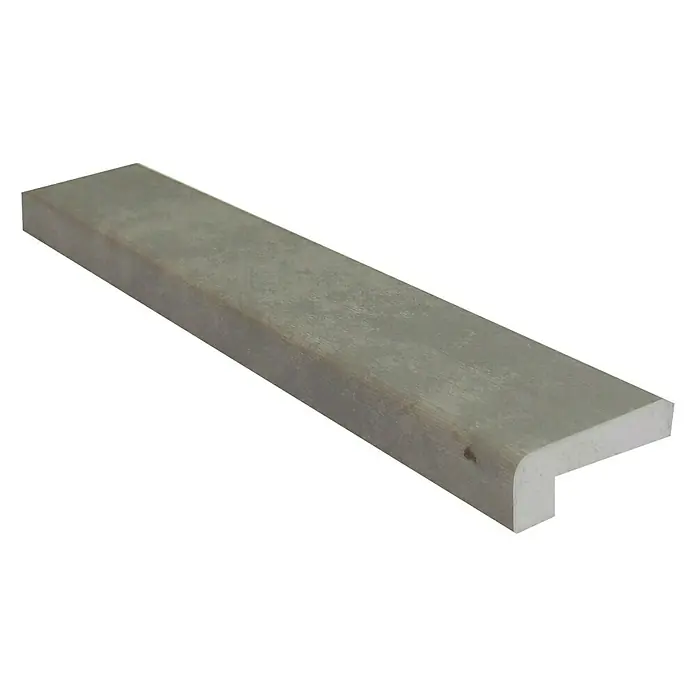 Bariperfil Perfil de acabado y remate Concrete Oscuro - 2,2 m x 10 mm