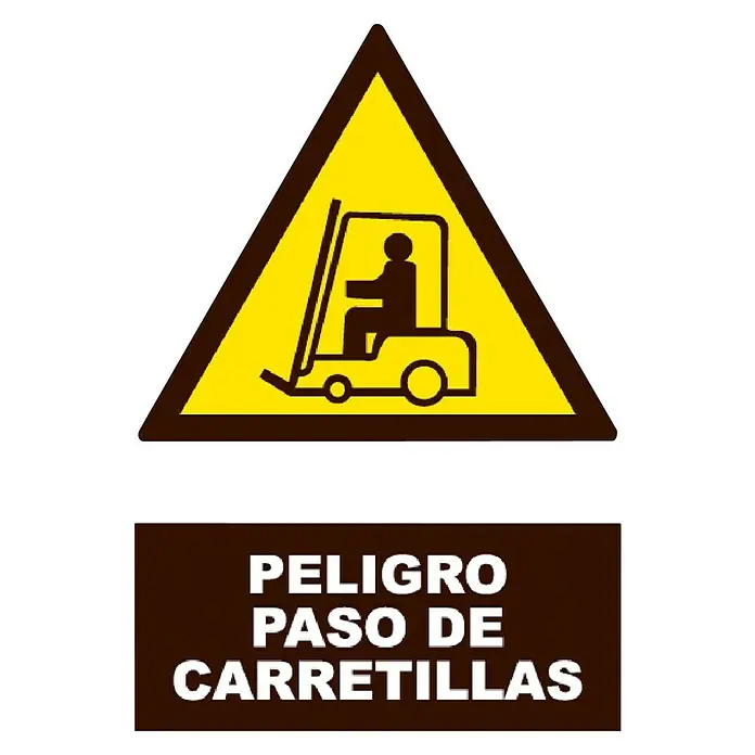 Cartel - Amarillo/Negro, Paso de carretillas