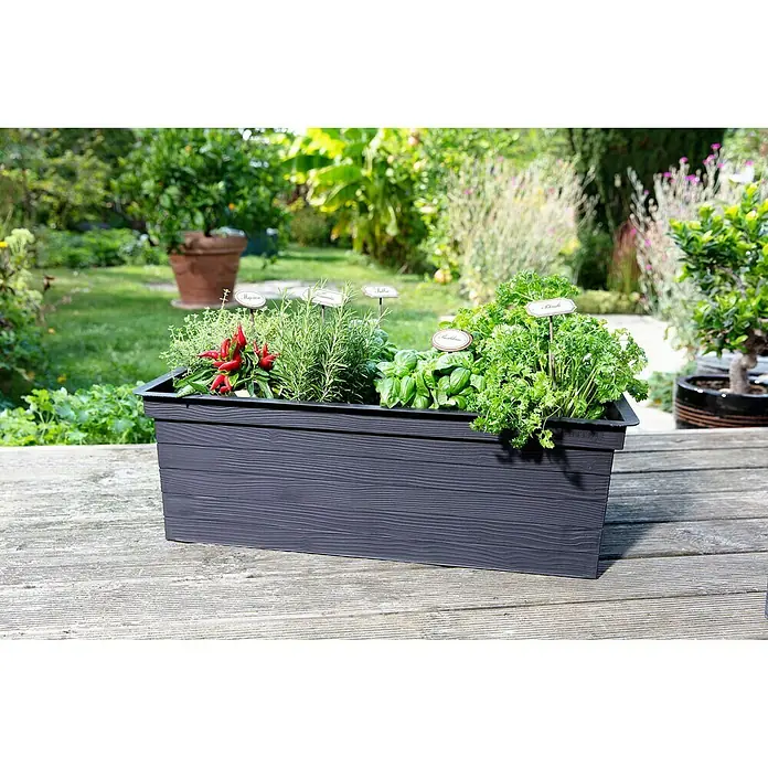 Garantia Urban Hochbeet - 75 x 37 x 65 cm, Kunststoff - Anwendungsbeispiel