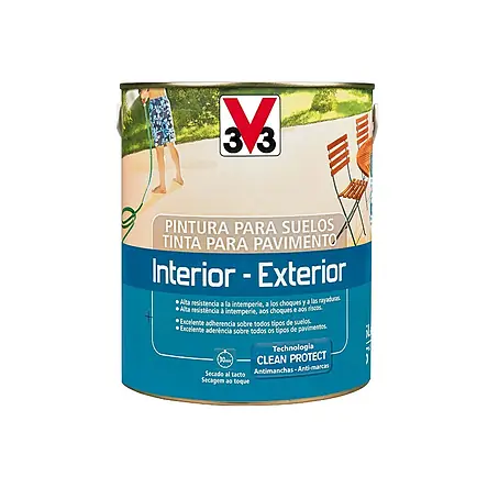 V33  Pintura para suelos Interior-Exterior