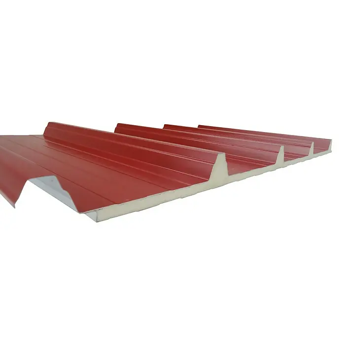 Panel de sándwich  aislante Sodipenta - 3 m x 1 m x 15 mm, Rojo