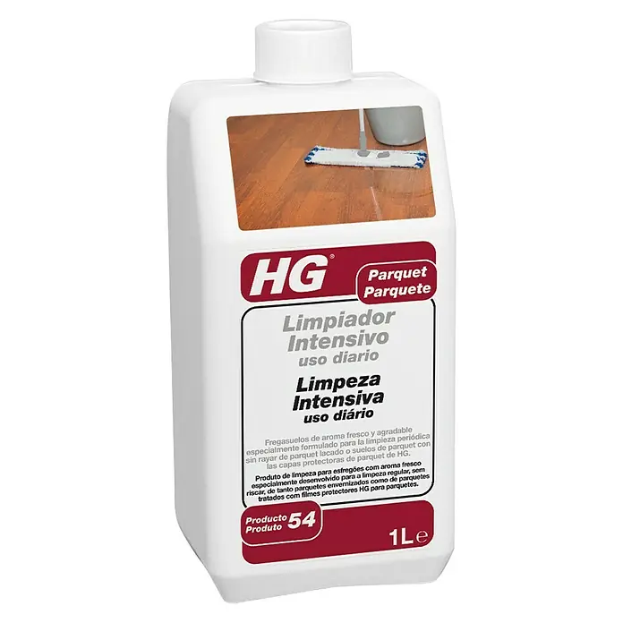 HG Limpiador intensivo parquet - 1 l, Botella