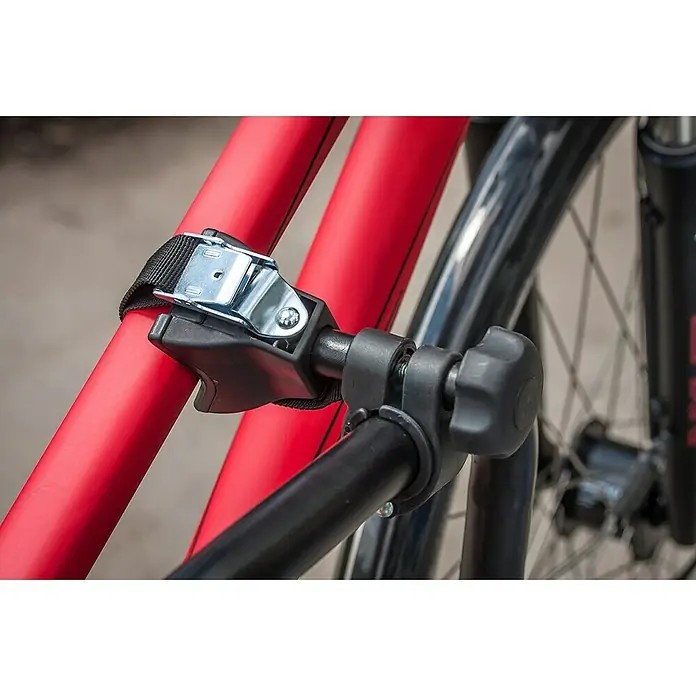 Eufab Fahrradträger Amber 1 - Geeignet für: 1 Fahrrad, Passend für: Fahrzeuge mit Anhängerkupplung - Detailaufnahme