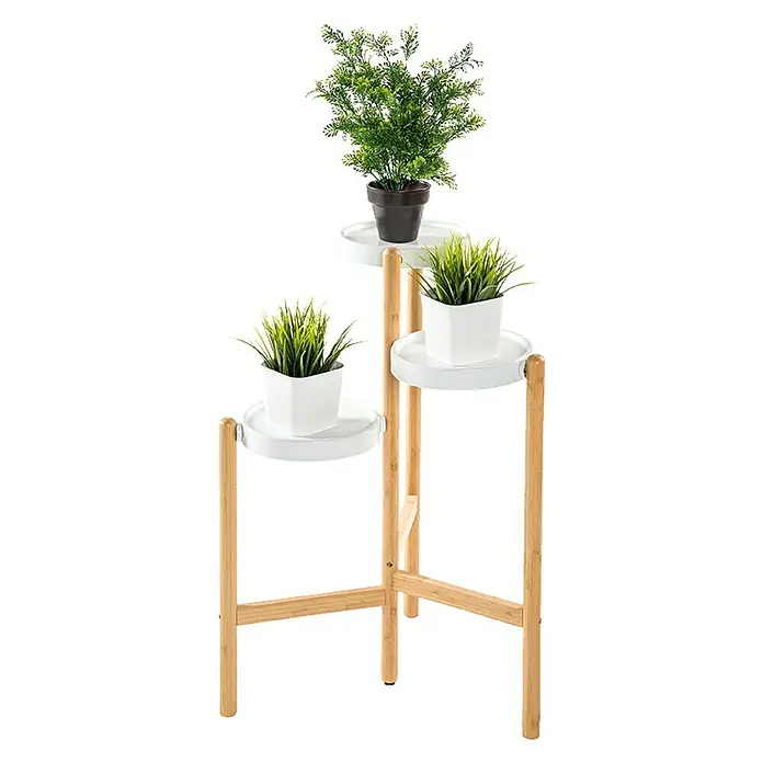 Phönix Rubby Blumenständer - L x B x H: 49,5 x 47,5 x 78 cm, Anzahl Böden: 3 Stk. - Anwendungsbeispiel