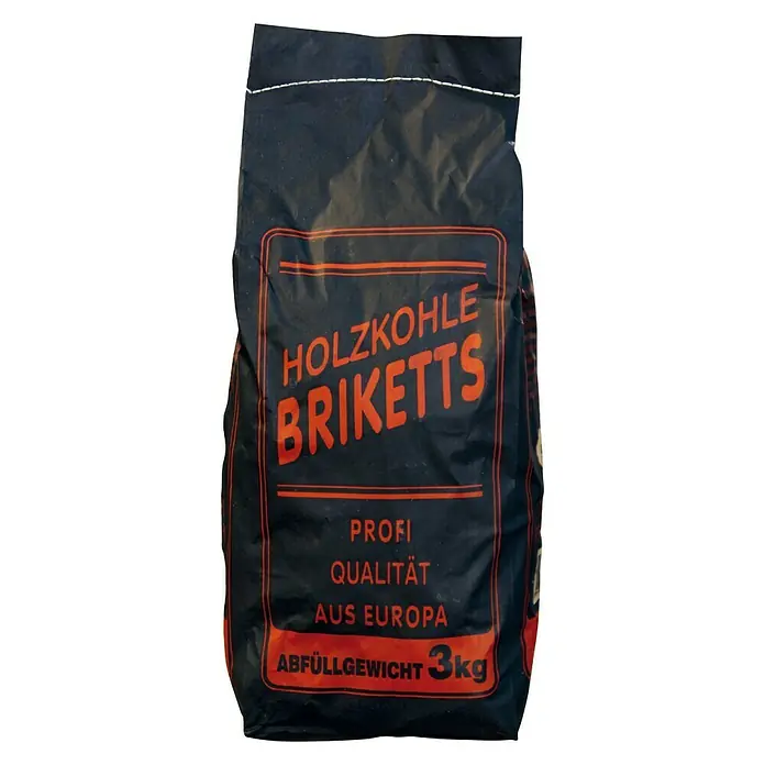 Grillholzkohlebriketts - 3 kg, Hartholz
