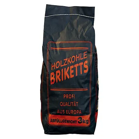 Grillholzkohlebriketts