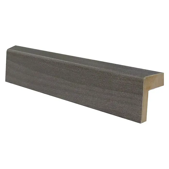 Perfil de acabado y remate Olmo Ceniza - 2,44 m x 2,5 cm x 3 cm, MDF
