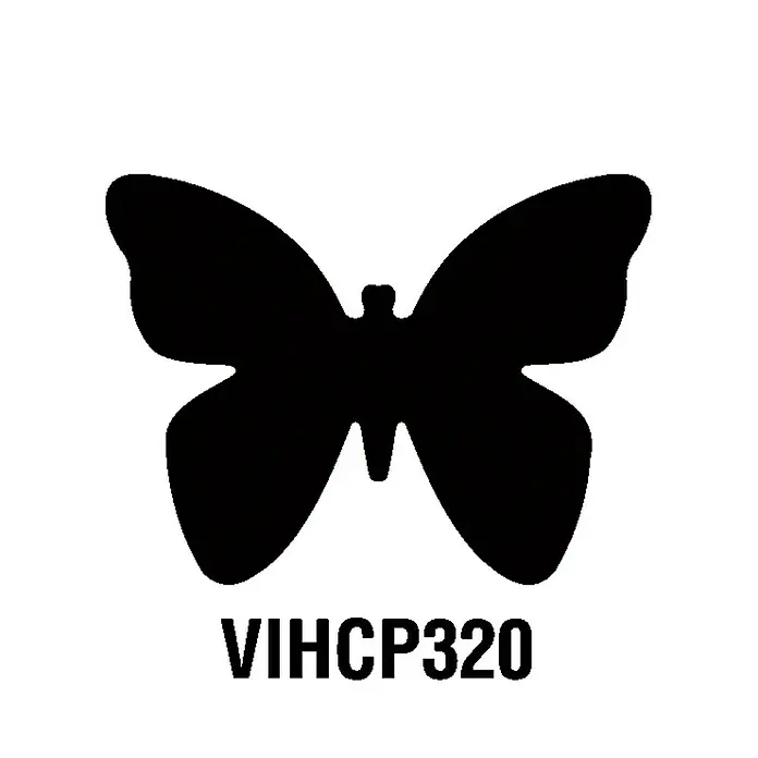 Artemio Perforadora gigante Butterfly - Mariposa, 5 x 5 cm