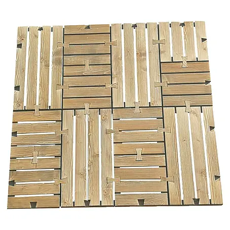 Holzfliese