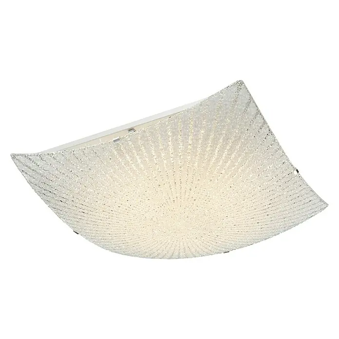 Lavida Plafón LED redondo Caorle - 18 W, Ø x Al: 40 x 10 cm, Blanco