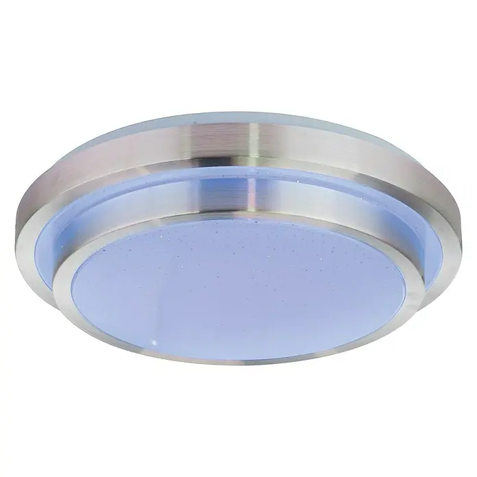 Lavida Okrugla stropna LED svjetiljka Viano - 24 W, Ø x V: 410 mm x 10,5 cm, Bijele boje, Hladna bijela