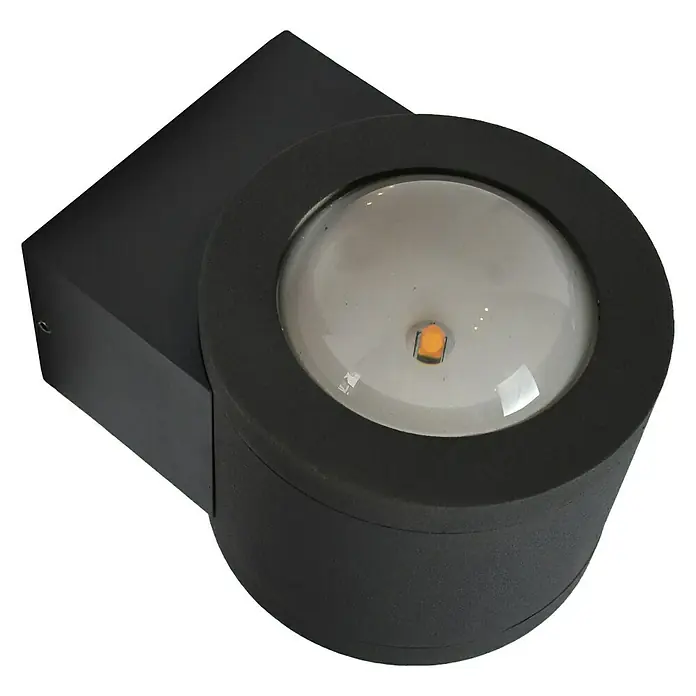 Starlux LED-Außenwandleuchte Fano - 10 W, 12 x 9 x 10,5 cm, Anthrazit, IP54