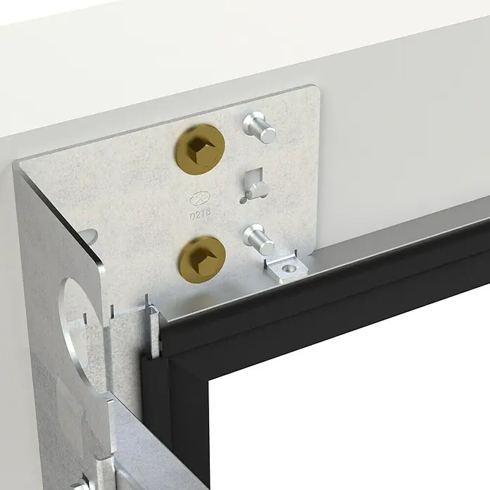 Solid Elements Garagentor Solid Pro - B x H: 2.500 x 2.125 mm, Verkehrsweiß, Glatt - Detailaufnahme