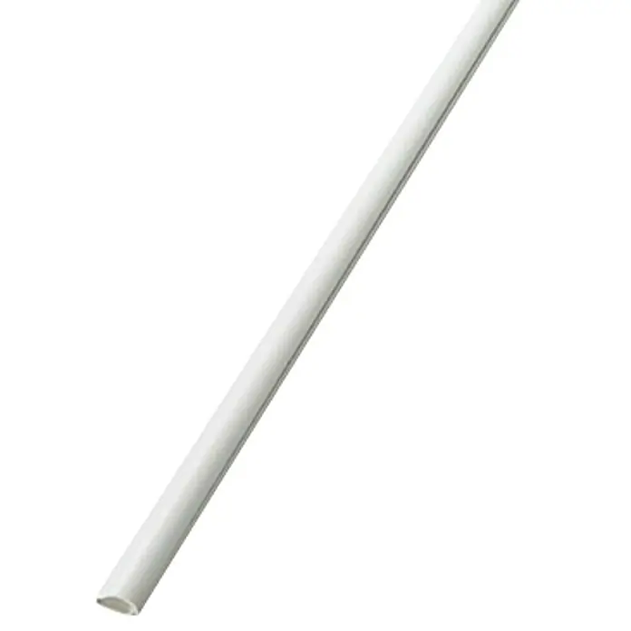 D-Line Kabelkanal Halbrund - 1 m, 50 x 25 mm, Weiß - Anwendungsbeispiel