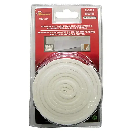 Burlete bajo puerta PVC expandido