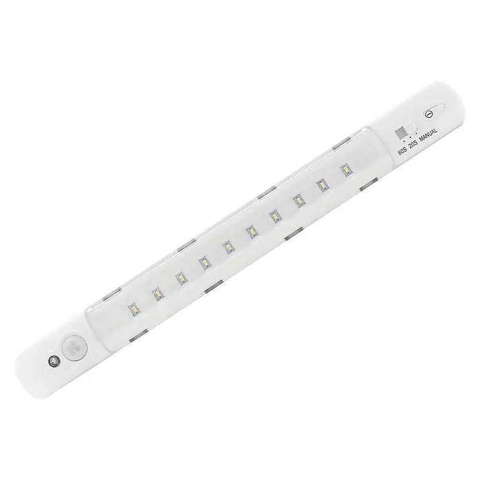 Ritter Leuchten Podelementna LED svjetiljka - 1 W, 260 x 28 x 31 mm, Bijele boje - Pogled odozgo