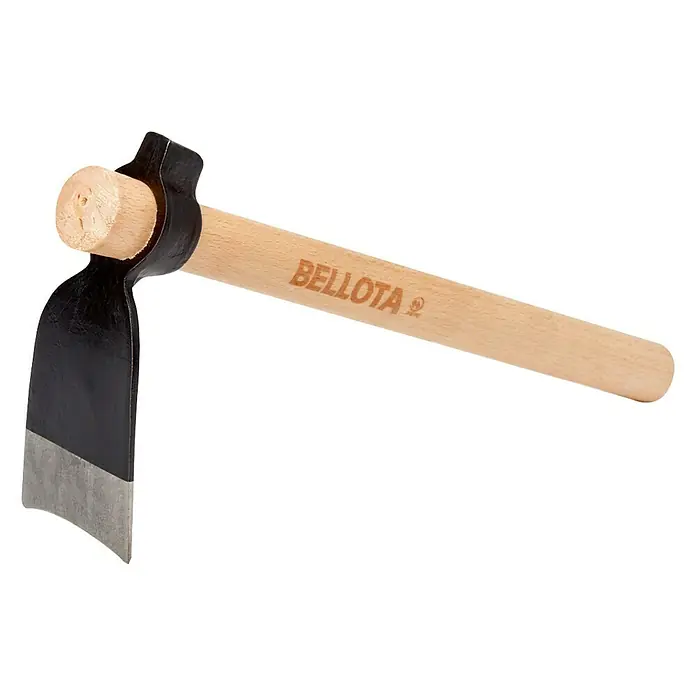 Bellota Azada con mango corto - Anchura de trabajo: 7 cm, Acero, Mango corto