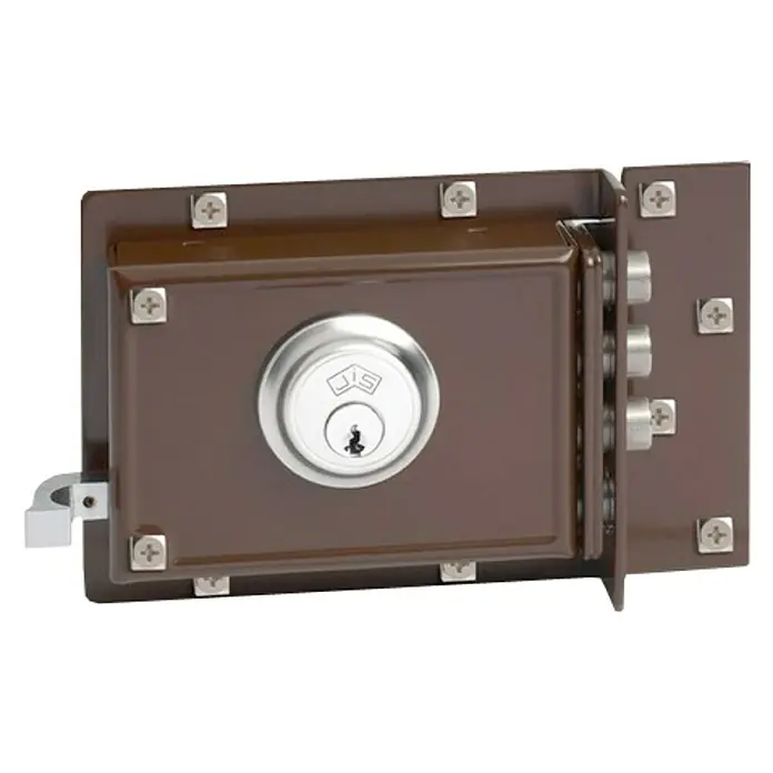 JiS Cerradura con cerrojo 231 D - Tipo de cerradura: Cerradura de bombín, DIN-derecha, Puerta exterior